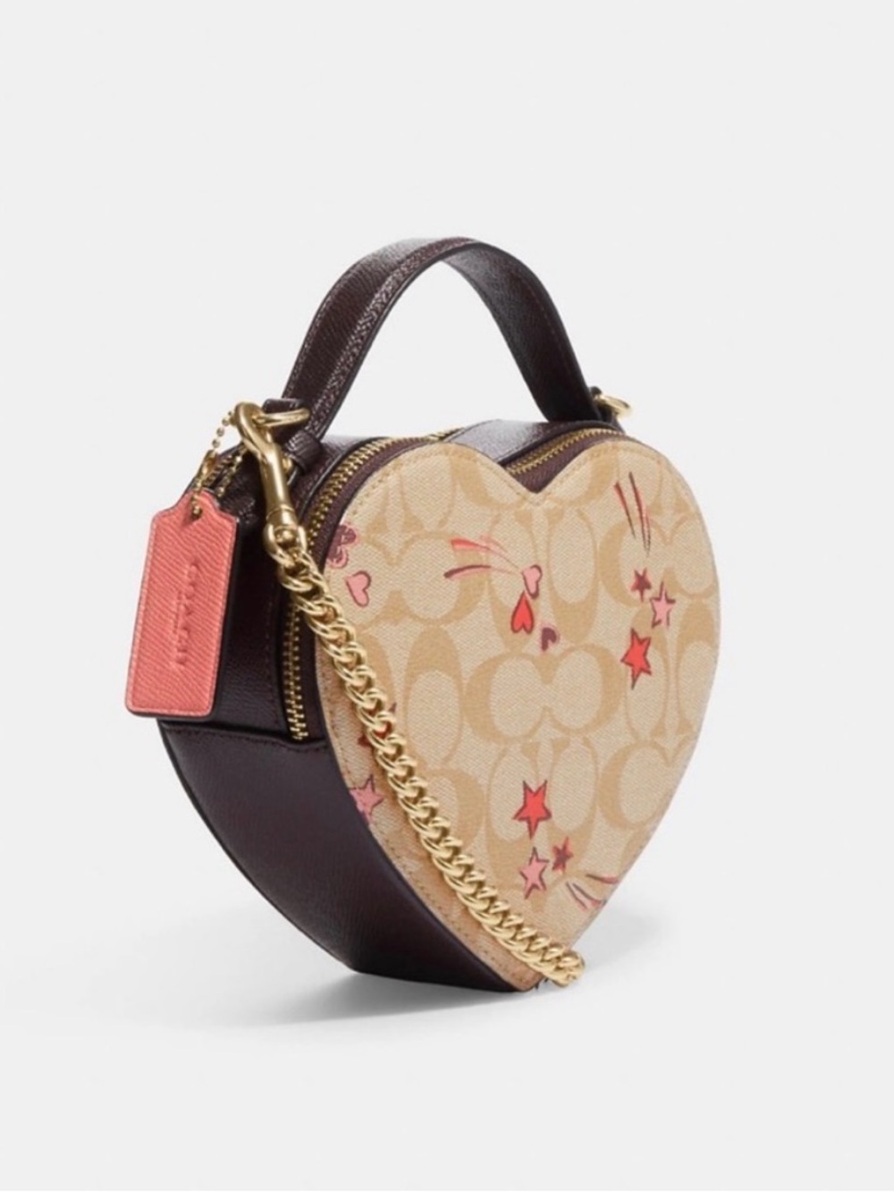 Coach Heart Crossbody In Signature
Canvas With Heart And Star Print nwt - Picture 6 of 11
